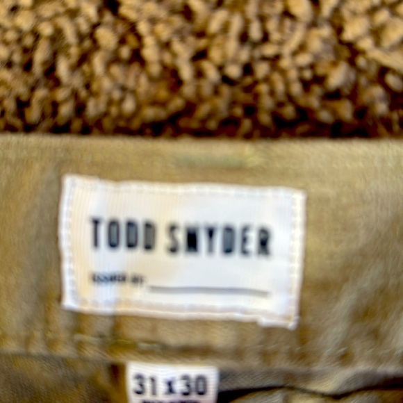 Todd Snyder Other - Todd Snyder moleskin trouser
